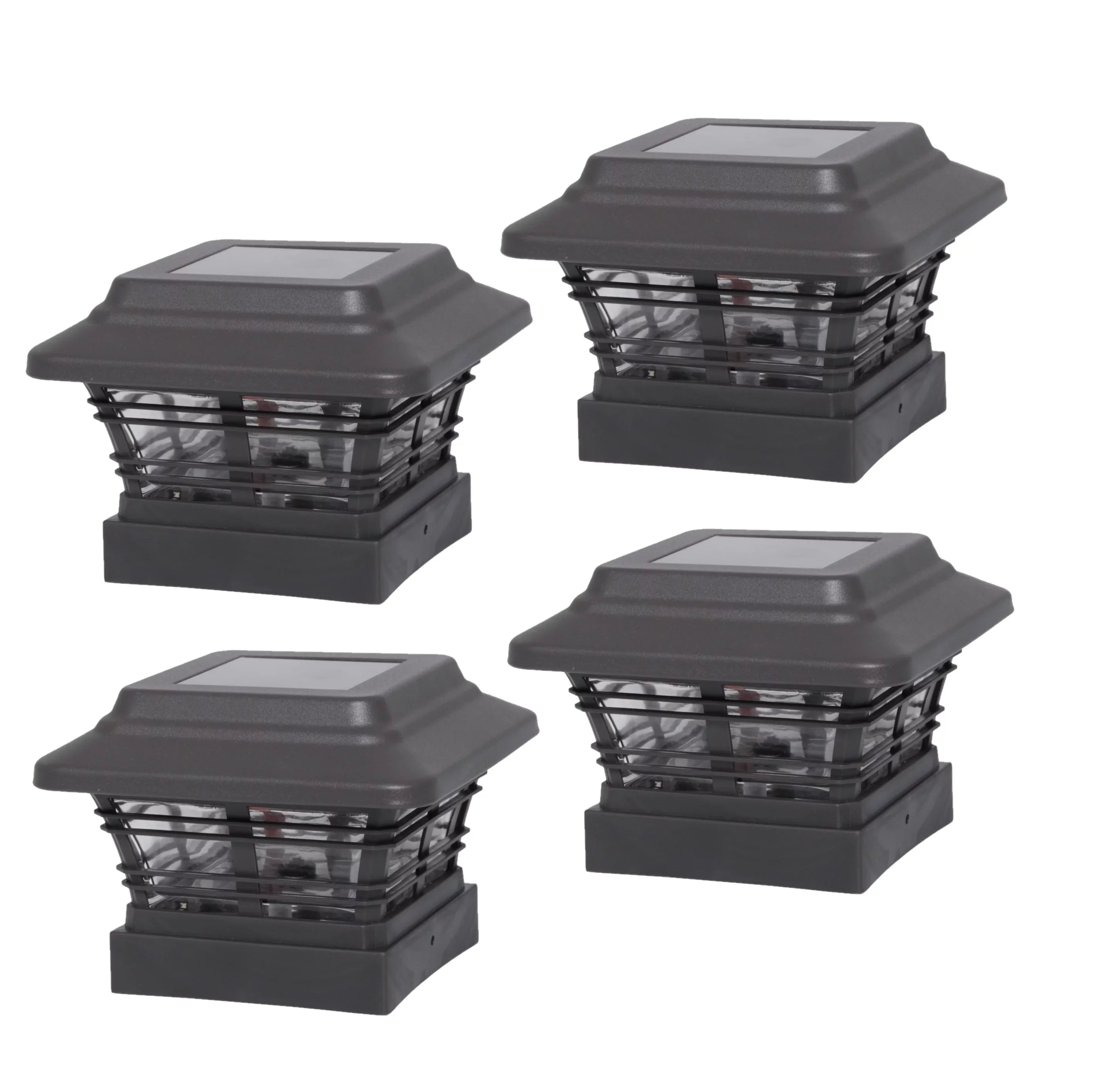 4'' Gardens LED Light (4-Pack) 4'' x Solar Light, Powered Better & Post Homes