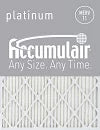 Filter (APR Platinum 30x30x1 (Actual Size) 1550) 1-Inch Accumulair