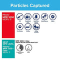 0.81) 19.81 (exact Defense, 13.81 x 6-Pack Allergen AC dimensions Filtrete Filter, 14x20x1, Micro x 1000, Air Furnace MPR