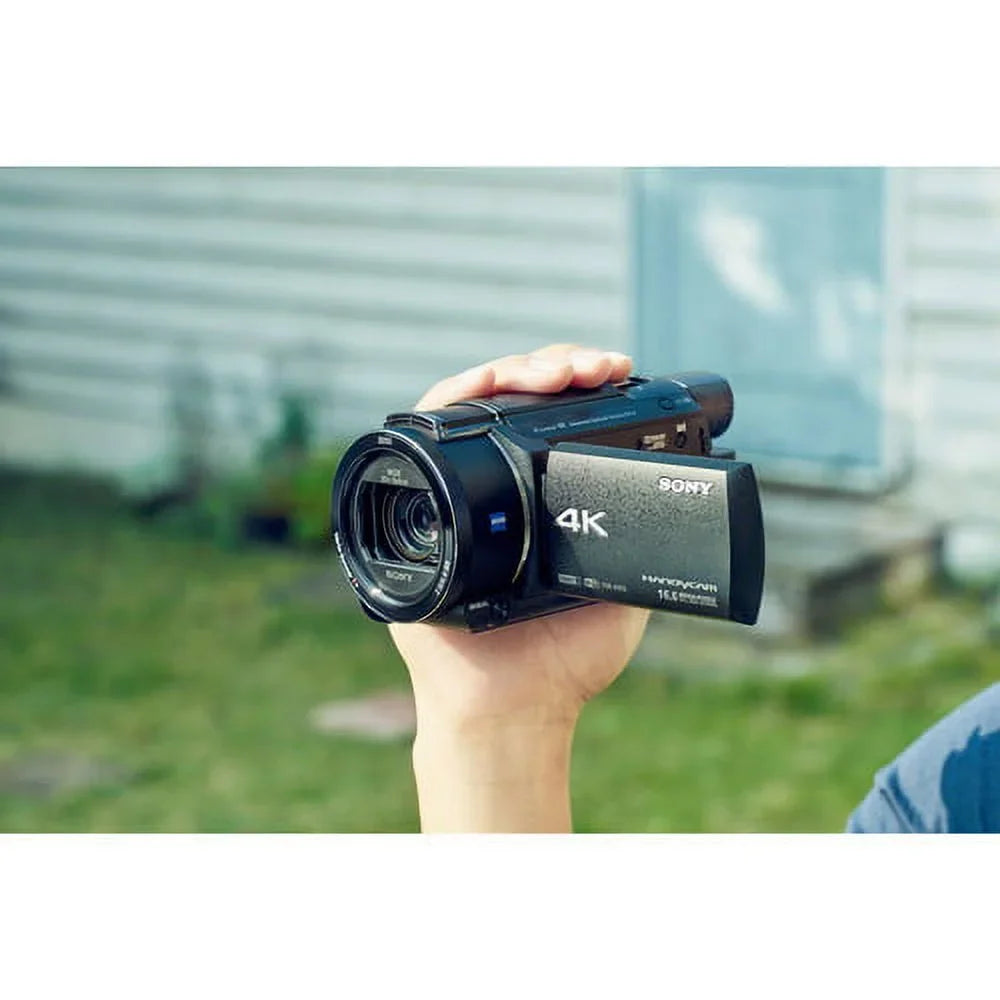 Handycam HD Bundle Camcorder. Ultra Cinematographer 4K FDR-AX53 Sony
