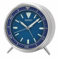 Mai Blue inch Case QXE065LLH Seiko Quartz Beep Analog Arabic Alarm Clock T 4 Metal