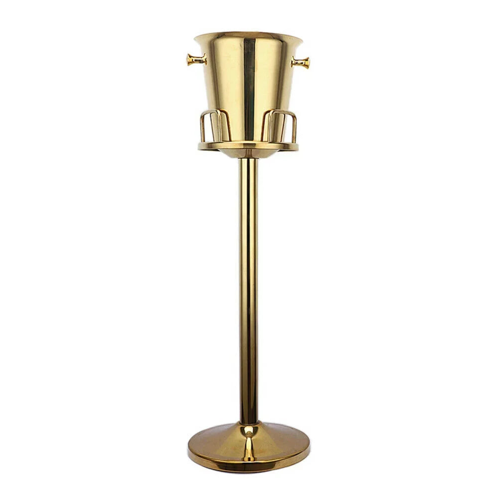 Titanium Holder for Hotel Bucket Bucket Bar Ice Champagne Party Home Vasque Bucket Gold Ice