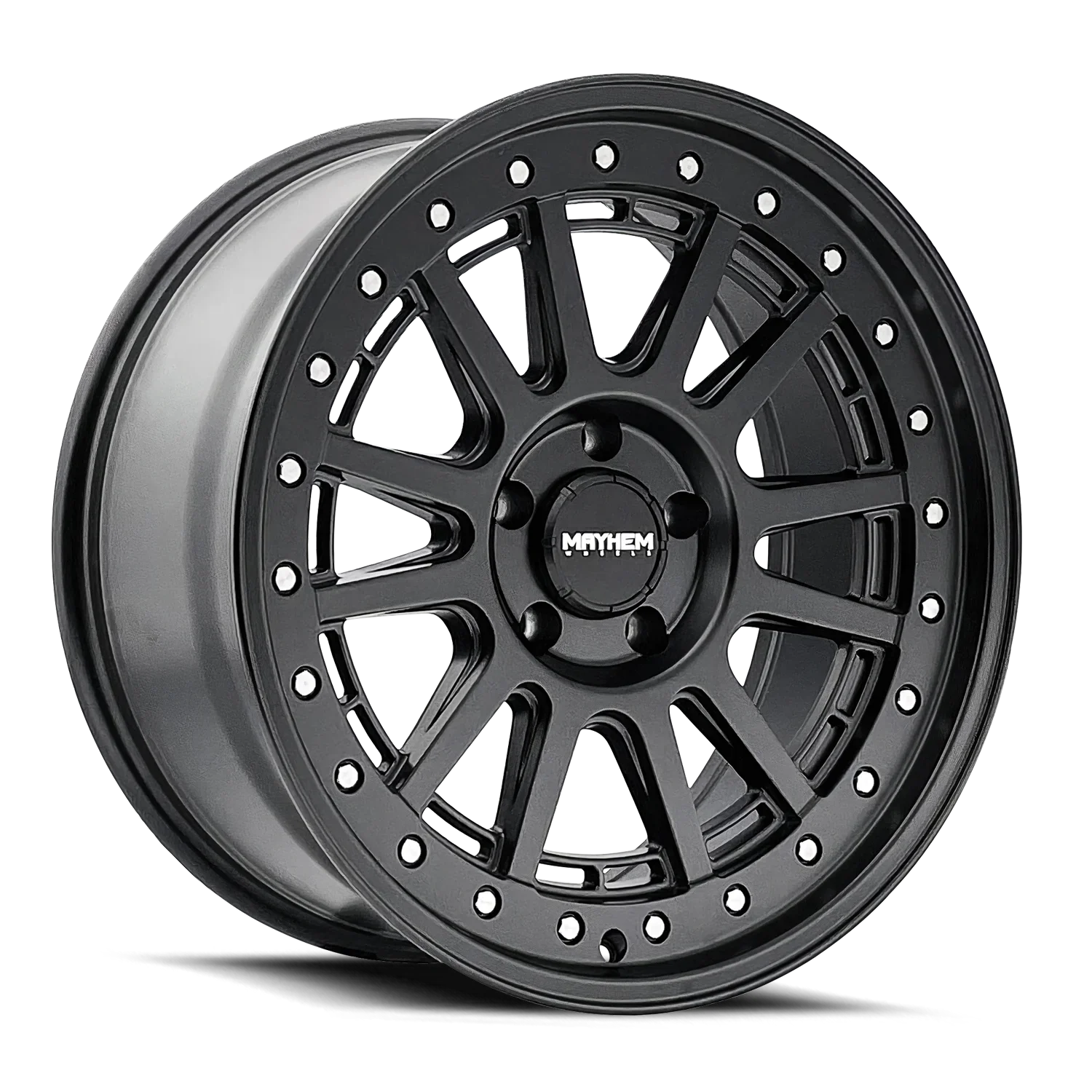Compass 20x9 Matte Mayhem (0mm) 6x5.5 8305 Black Wheel