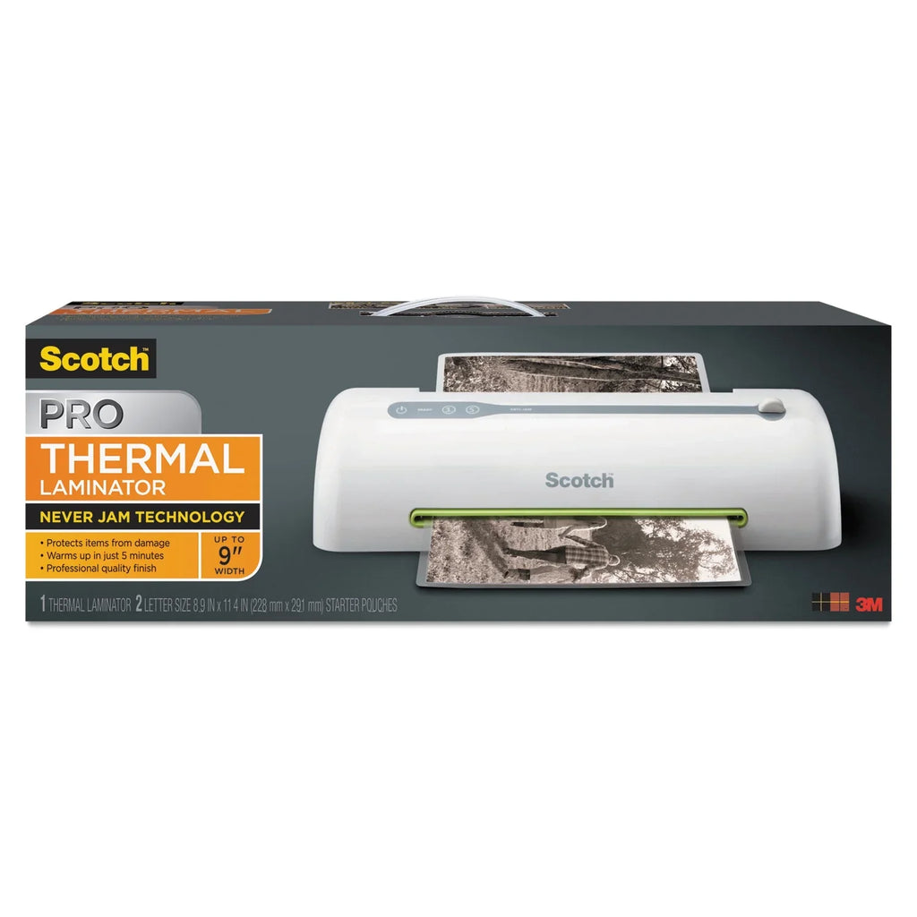 Thickness Thermal Max Pro Laminator, 9" Document 9" Max Mmmtl906 Scotch 5 Document Mil Width,