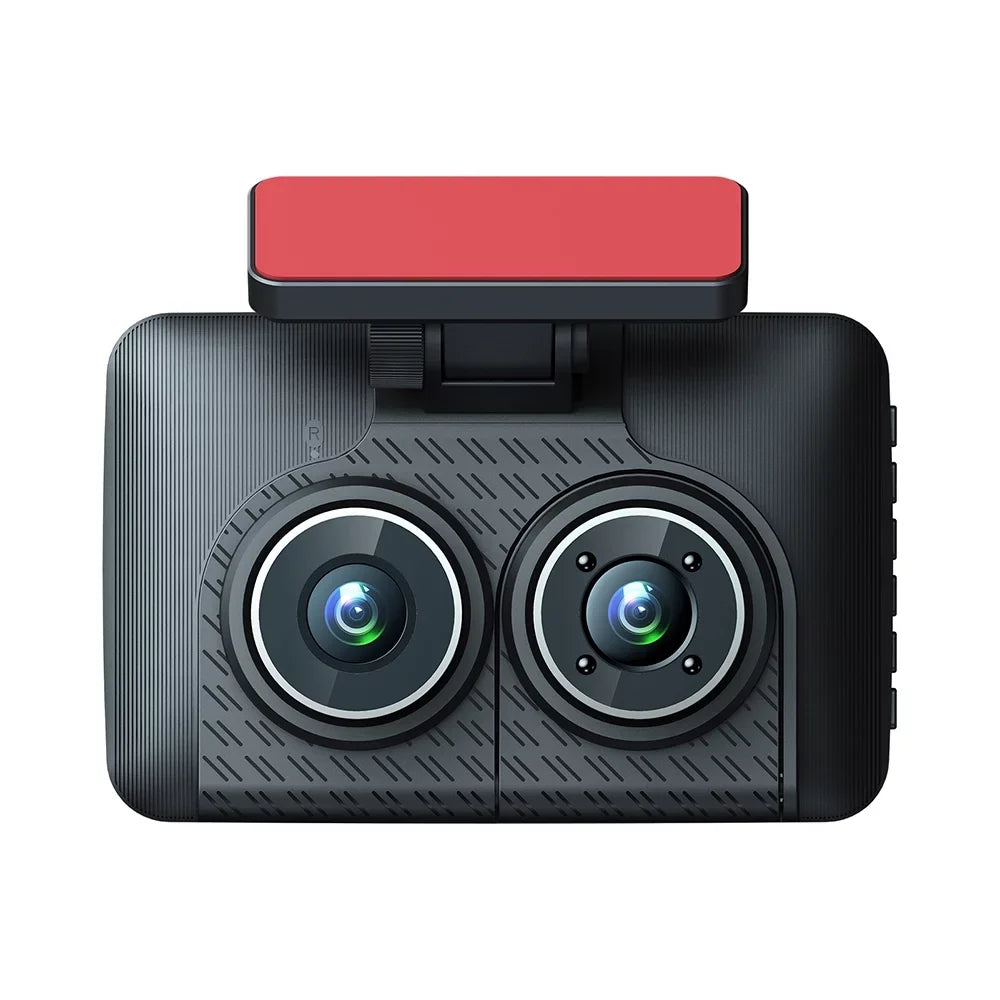 Cam Recorder Camcorder Inside Front Safety Rearview Car Car Car Driving Rear 4in and Recorder Dash Night 1080+720+480P Auto Cameras 3 Recording Camera Vision Mirror Video