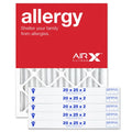 Box in 6, Air AC Furnace the Pleated Made 20x25x2 Filter Air Filter AIRx MERV Replacement of USA Allergy 11 Filters