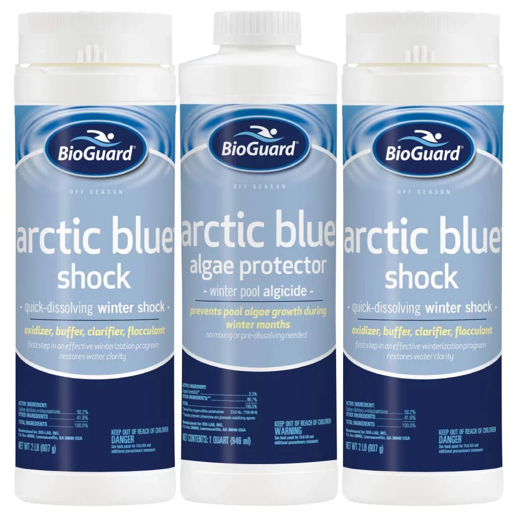 24k bioguard to blue up arctic - winter closing gallons kit