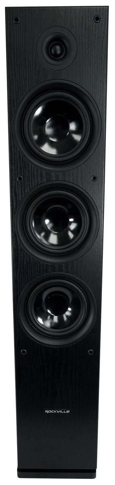2000w Rockville Mixer+(2) Speakers 5 Receiver Black Bluetooth Home Tower SINGMIX