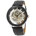 Invicta and Stainless Automatic Steel Watch Leather 23637 'Vintage' Men's