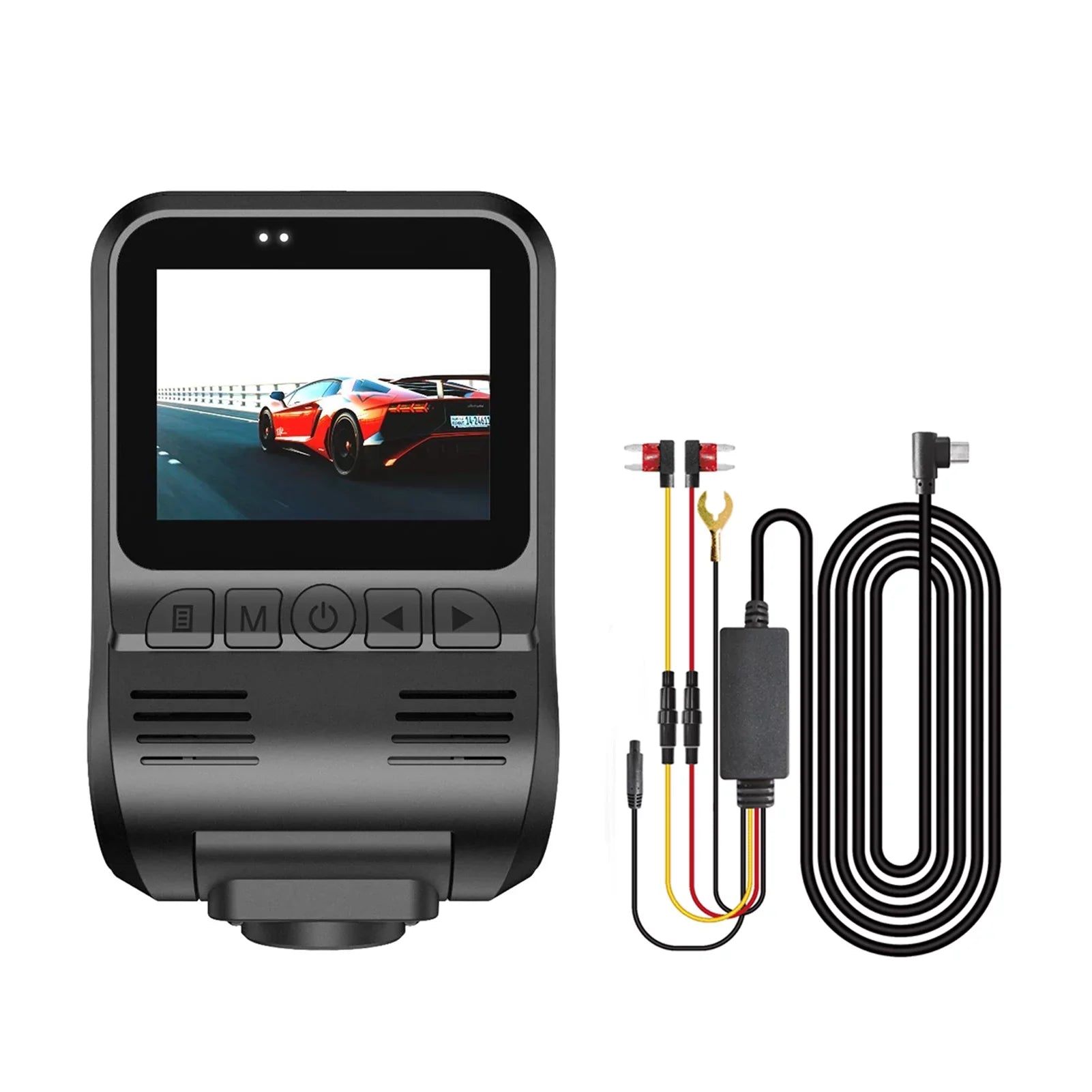 Recording, - Enhanced - Car Cam Camera and Exposure, Multiple Hidden 720P Recorder Safety Dual Driving Rear Front Loop - Camera with Shake and Dash 1080P Resistance