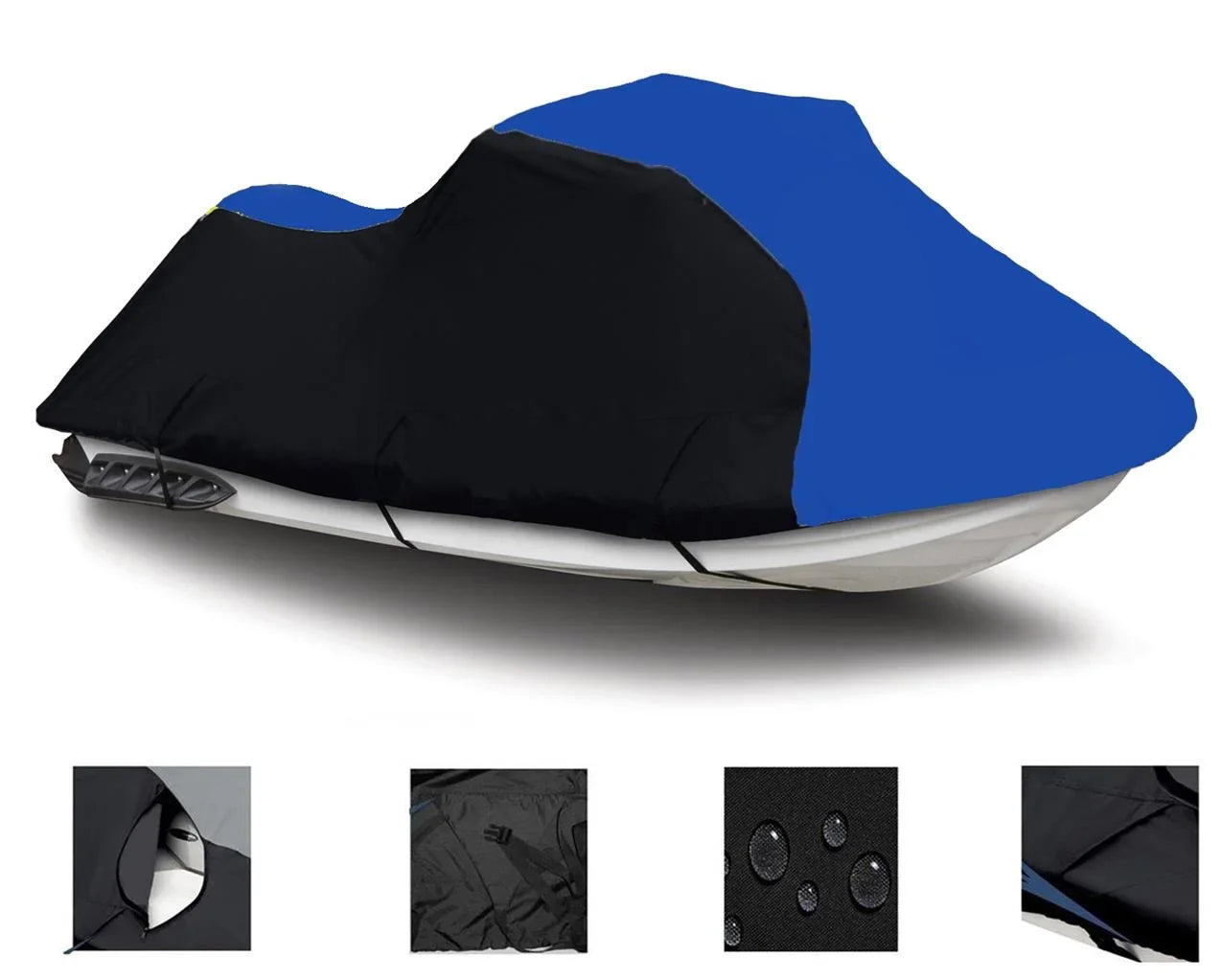 2002 HEAVY-DUTY 2001 GTS Sea Compatible Gti Watercraft Cover Doo / 2003 Cover 2003 2002 2001 / BLACK Ski Sea-Doo Jet 2004 BLUE for 2005
