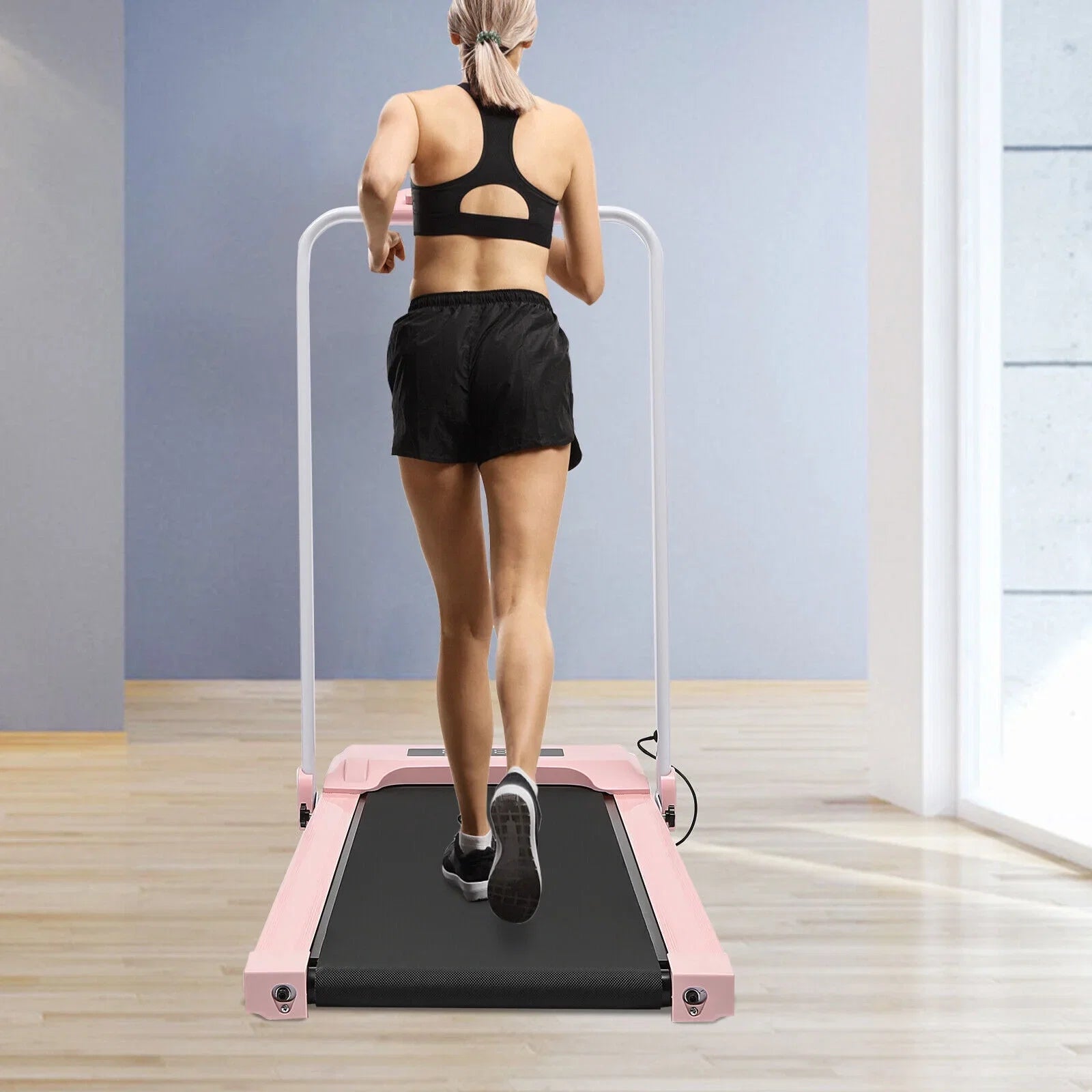 Desk Walking Under Machine Electric 2 Treadmill w/Remote Jogging In 1 Exercise