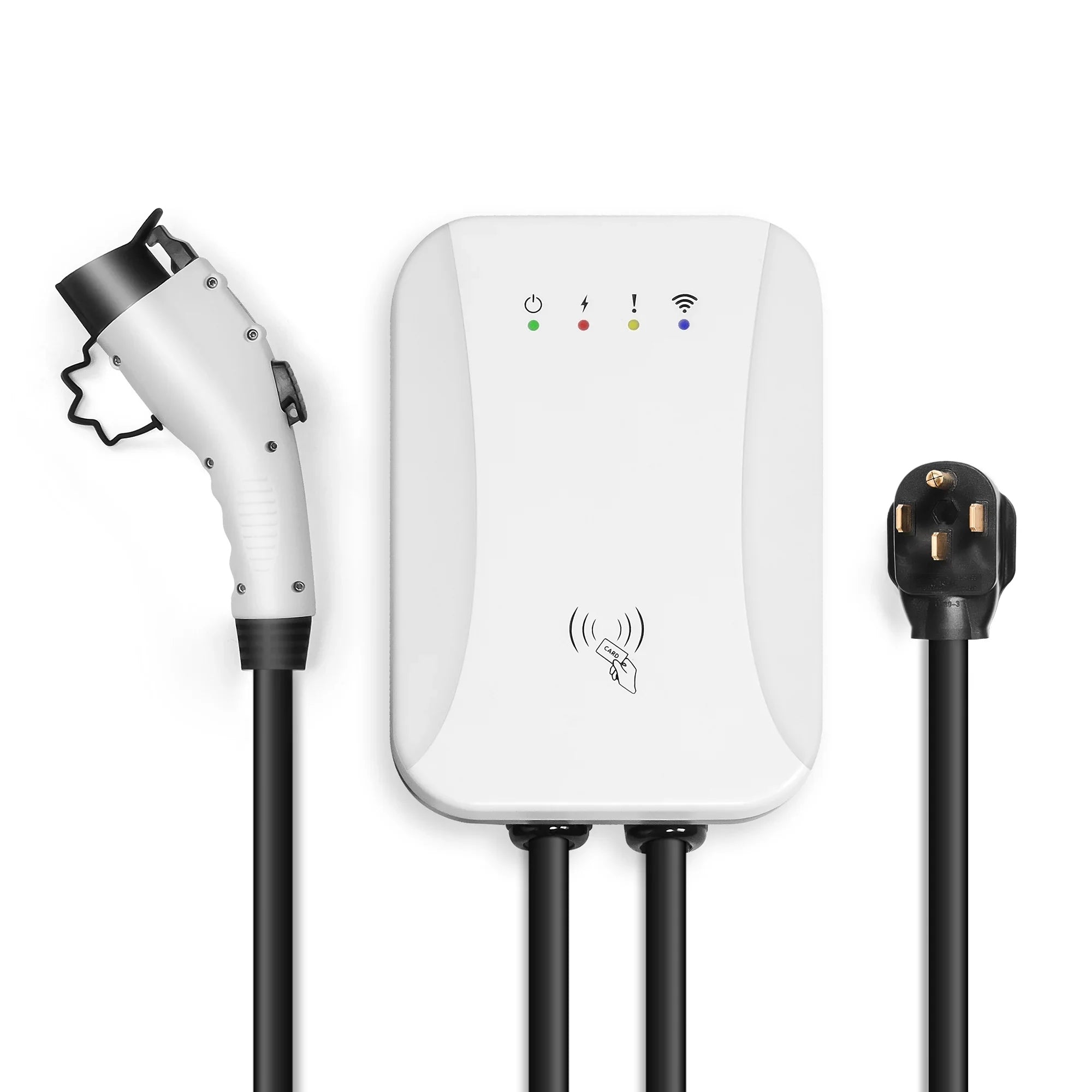 Standard with 14-50 Charging ft NEMA ) Cable, 25 EV Indoor/Outdoor Level Station (40 J1772 240 Volt 14-50 Electric Charger NEMA Vehicle Plug Car Charging Portable SAE Amp, Charger 2