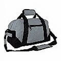 Travel Sports Bag Unisex Small For 14" Mini Size Gym Gray Overnight Duffle
