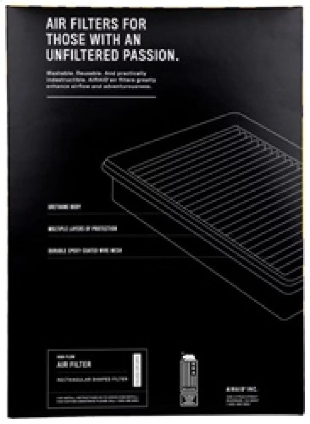 2011-2016 Replacement Air CHEVROLET Fits Filter GMC SIERRA SILVERADO, 851-466 2011-2016 select: AIRAID