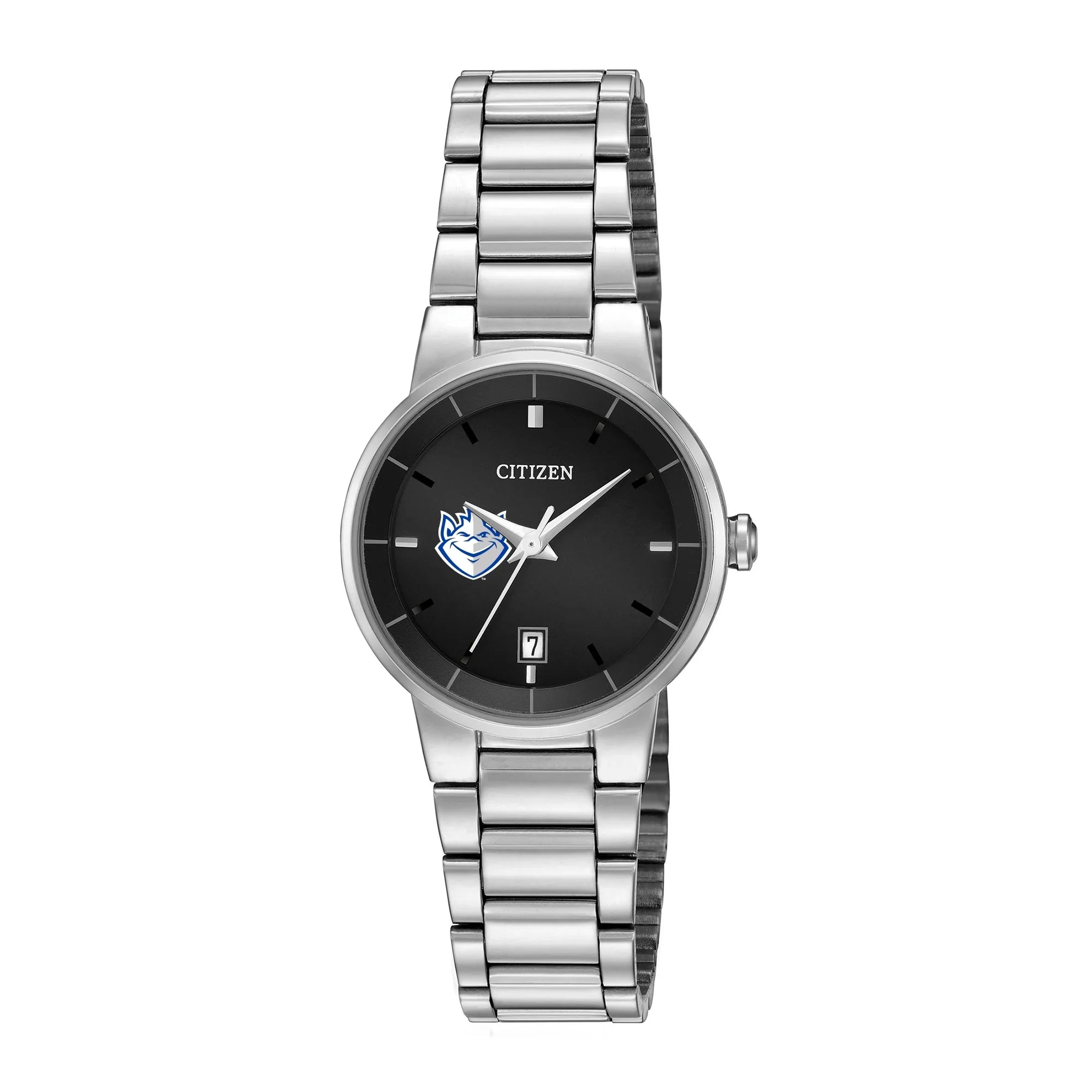 Watch Citizen Steel Black Silver Louis Women's Dial Stainless Saint Watch Billikens