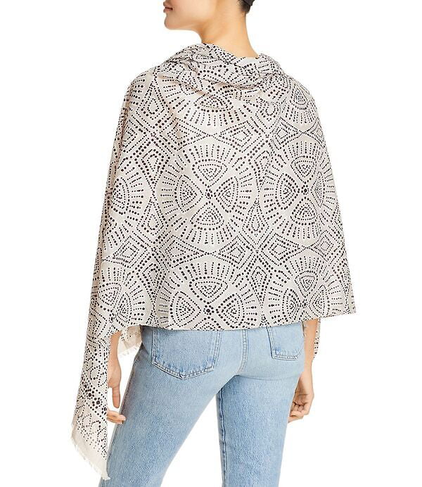 Wrap, Batik Medallion Beige Echo