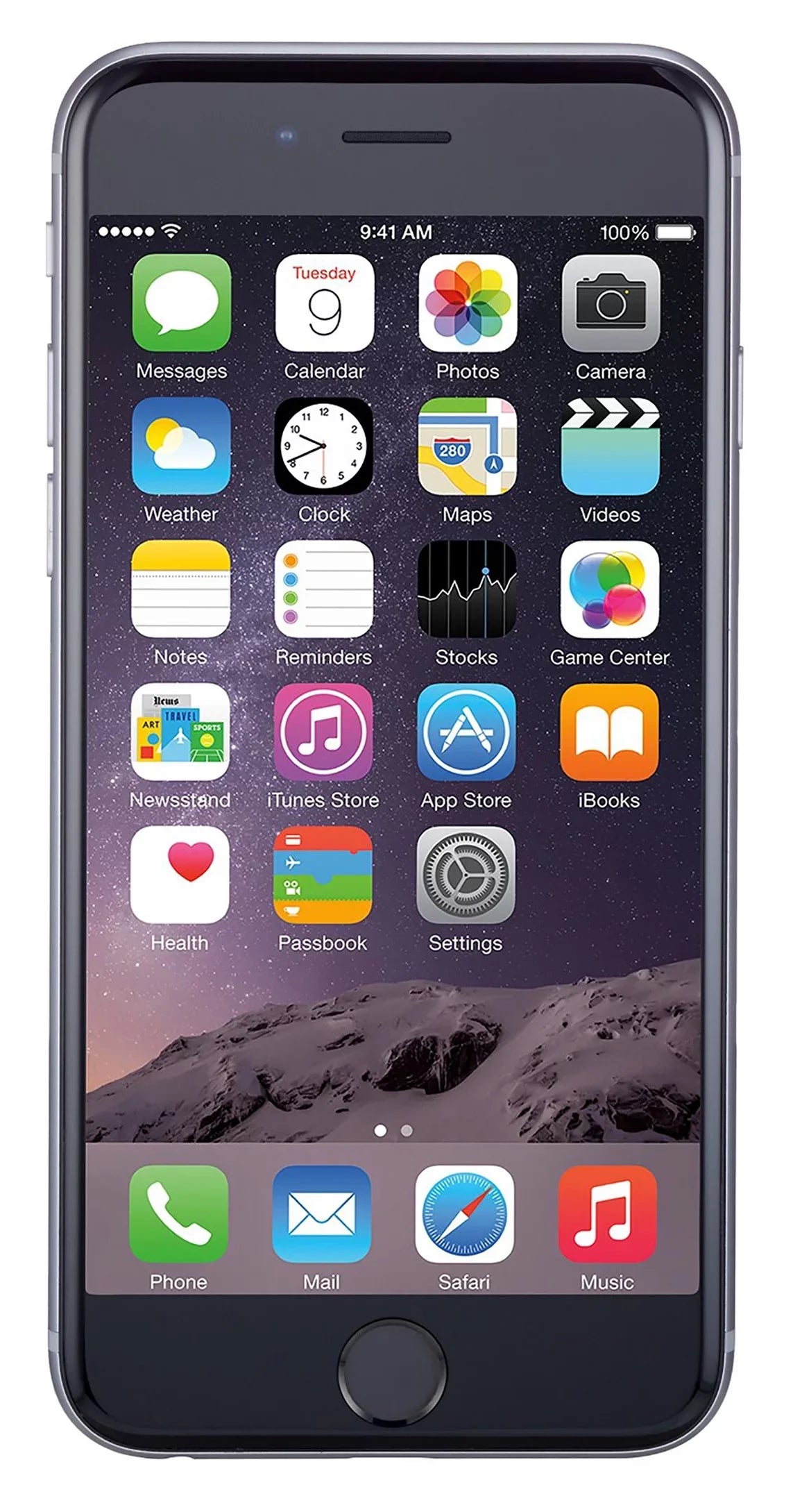 iPhone GSM Gray, Unlocked 64GB LTE- Plus, Restored 4G Apple (Refurbished) 6