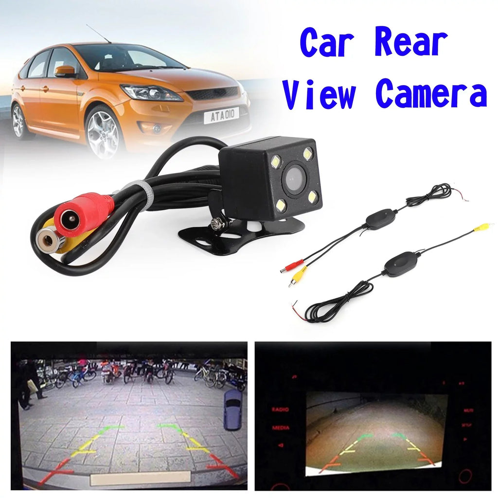 Rear 4 View Wireless View Car Night CMOS Reverse 170¡ã Backup Camera LED