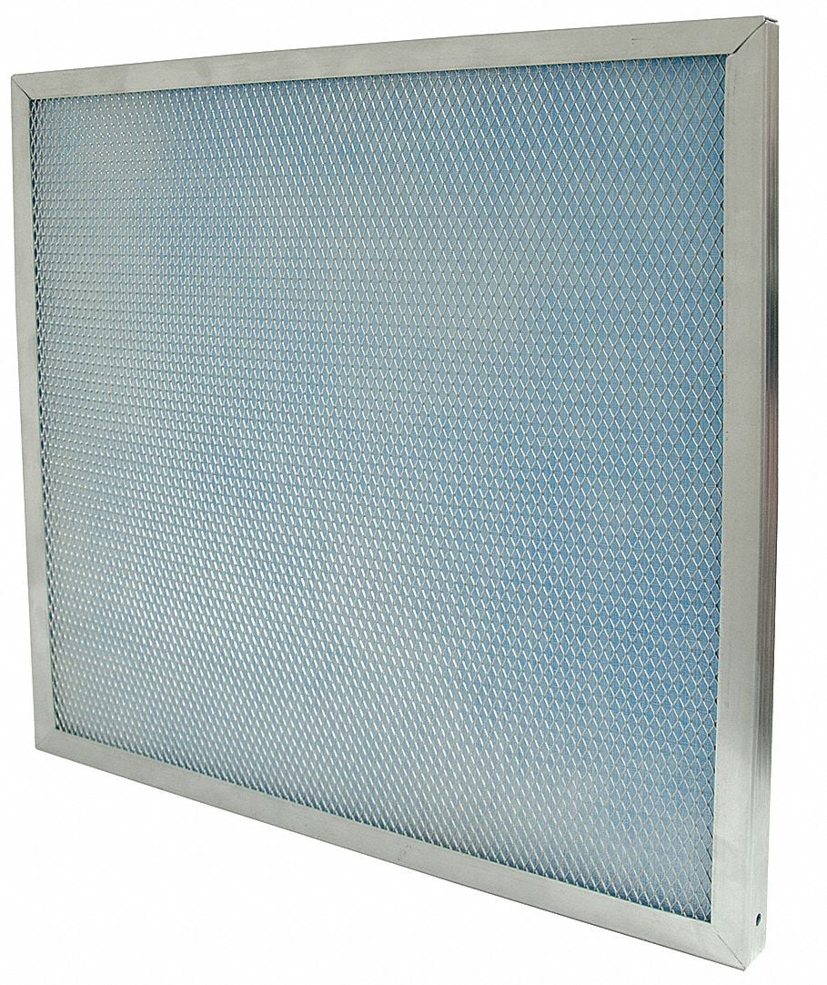 AirFilter,20x25x1 Electrostatic 5W897 Handler Air Washable
