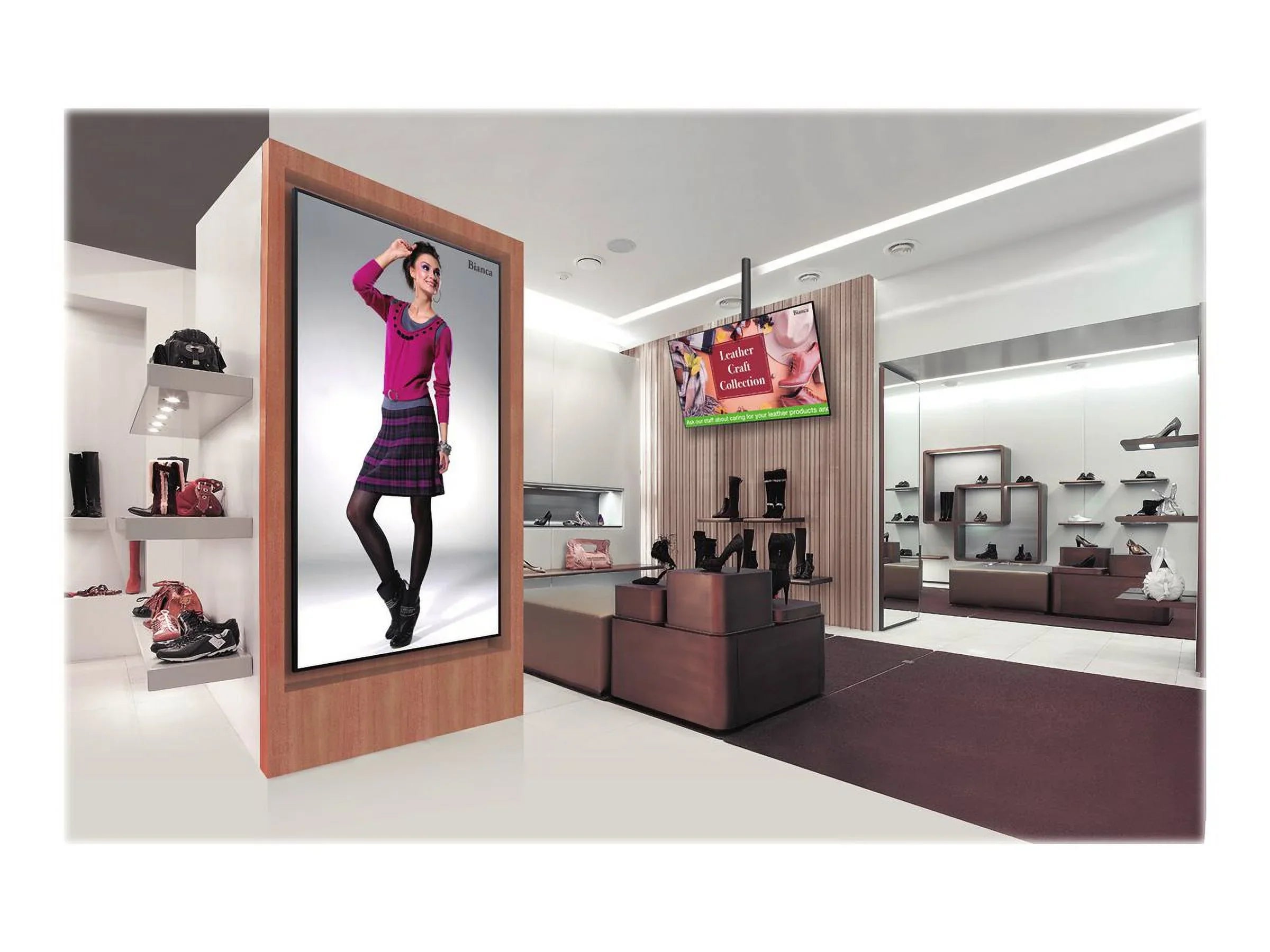x LCD signage LED-backlit - Sharp (2160p) Class (74.6" 75" PN-HB751 3840 2160 - LED Diagonal display - - UHD direct-lit digital 4K viewable)
