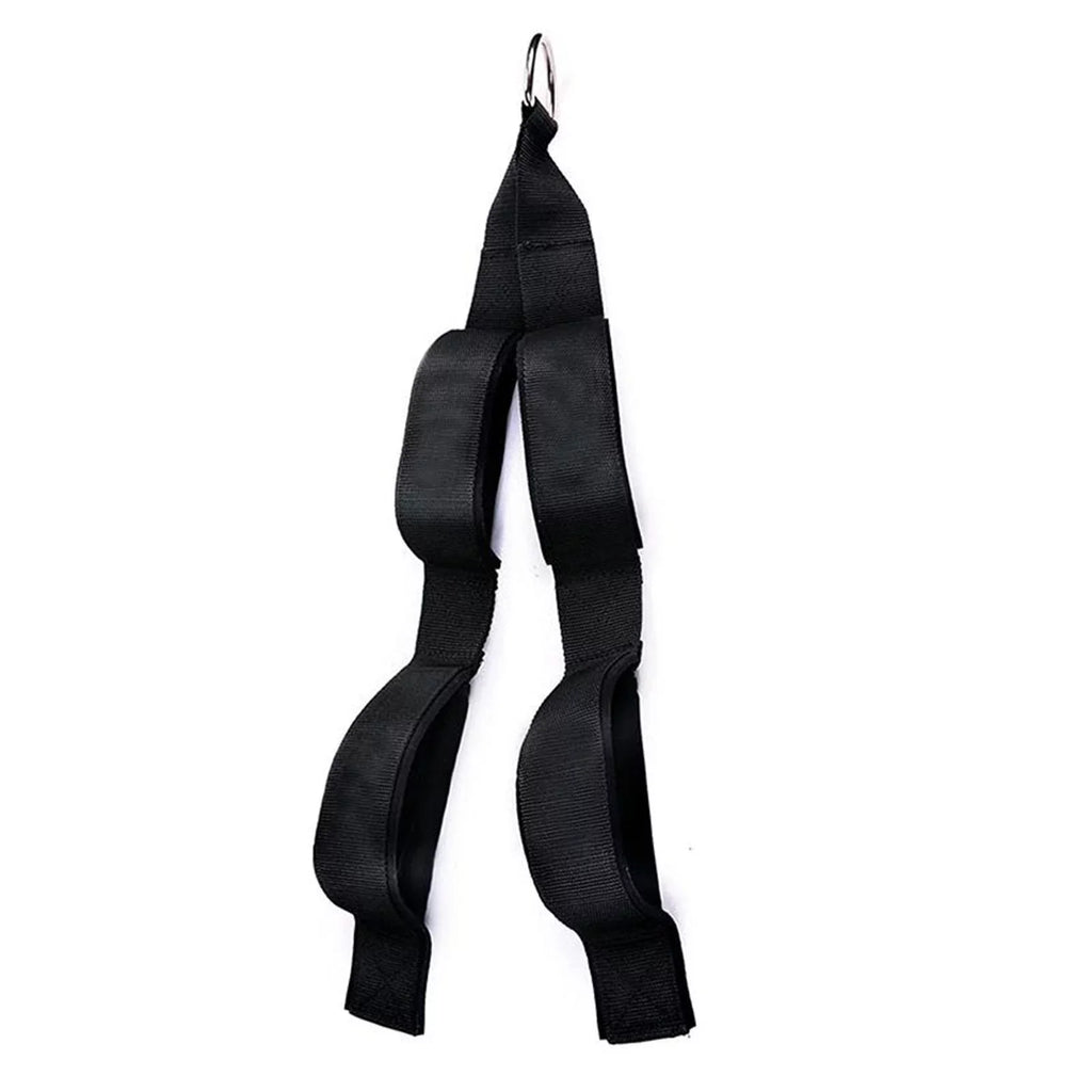 Machine Gym Training Attachment Tricep Strap Duty for Abdominal Grip Cable Strap Equipment Weight Handles Arm Heavy Lifting
