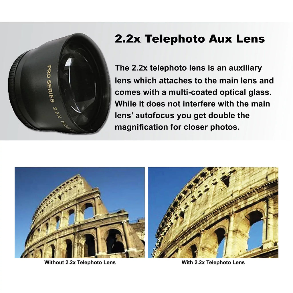 18-55mm, Card, Lens, 90D and Bundle 64GB Flash, SanDisk Tripod Backpack, 75-300mm with ZeeTech Camera DSLR EOS Accessory Canon