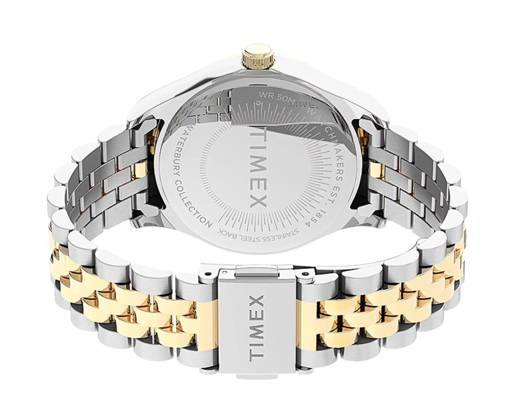 Legacy with Women's Watch Bracelet Waterbury Swarovski? Crystals 34mm Stainless Steel Timex