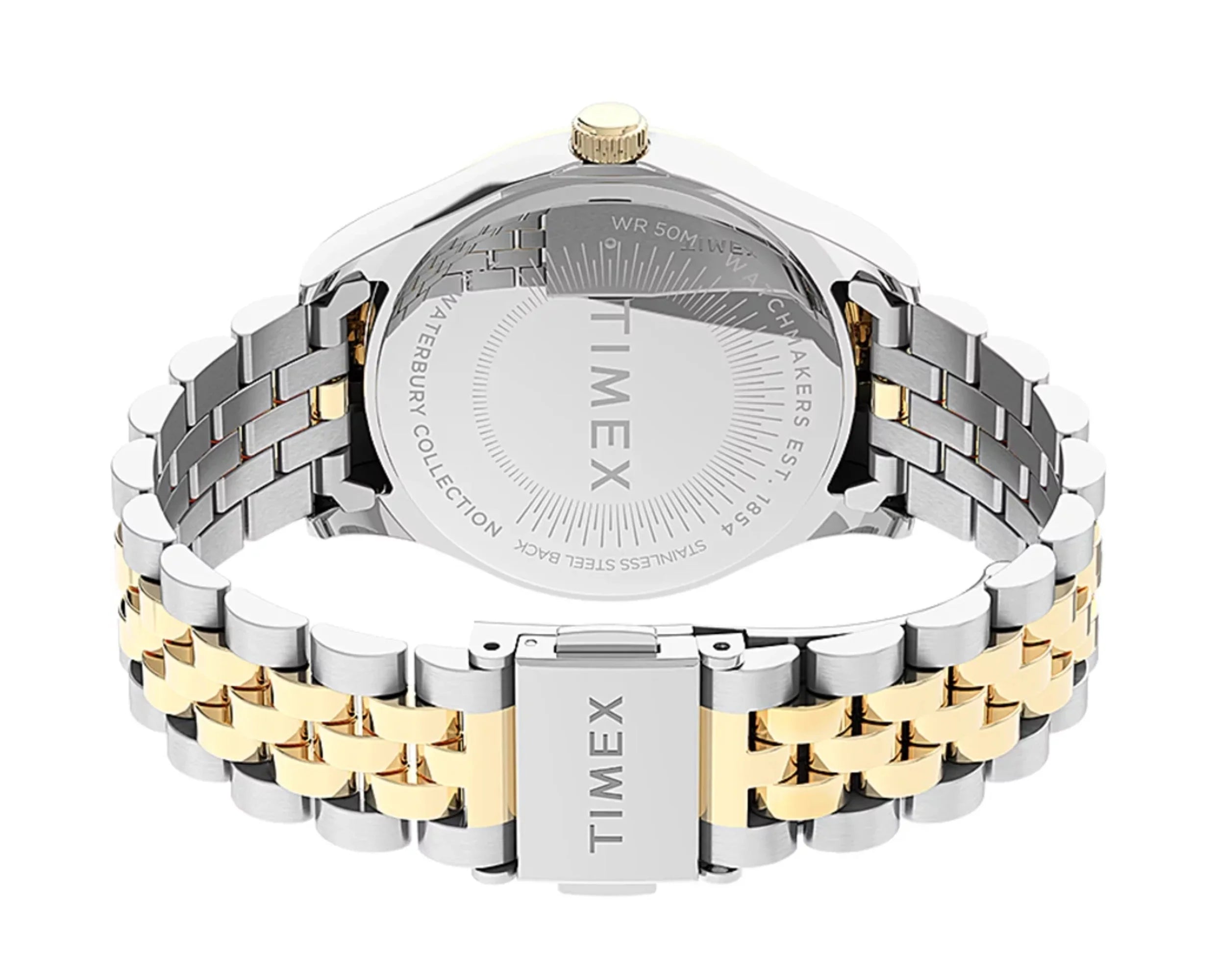 Legacy with Women's Watch Bracelet Waterbury Swarovski? Crystals 34mm Stainless Steel Timex