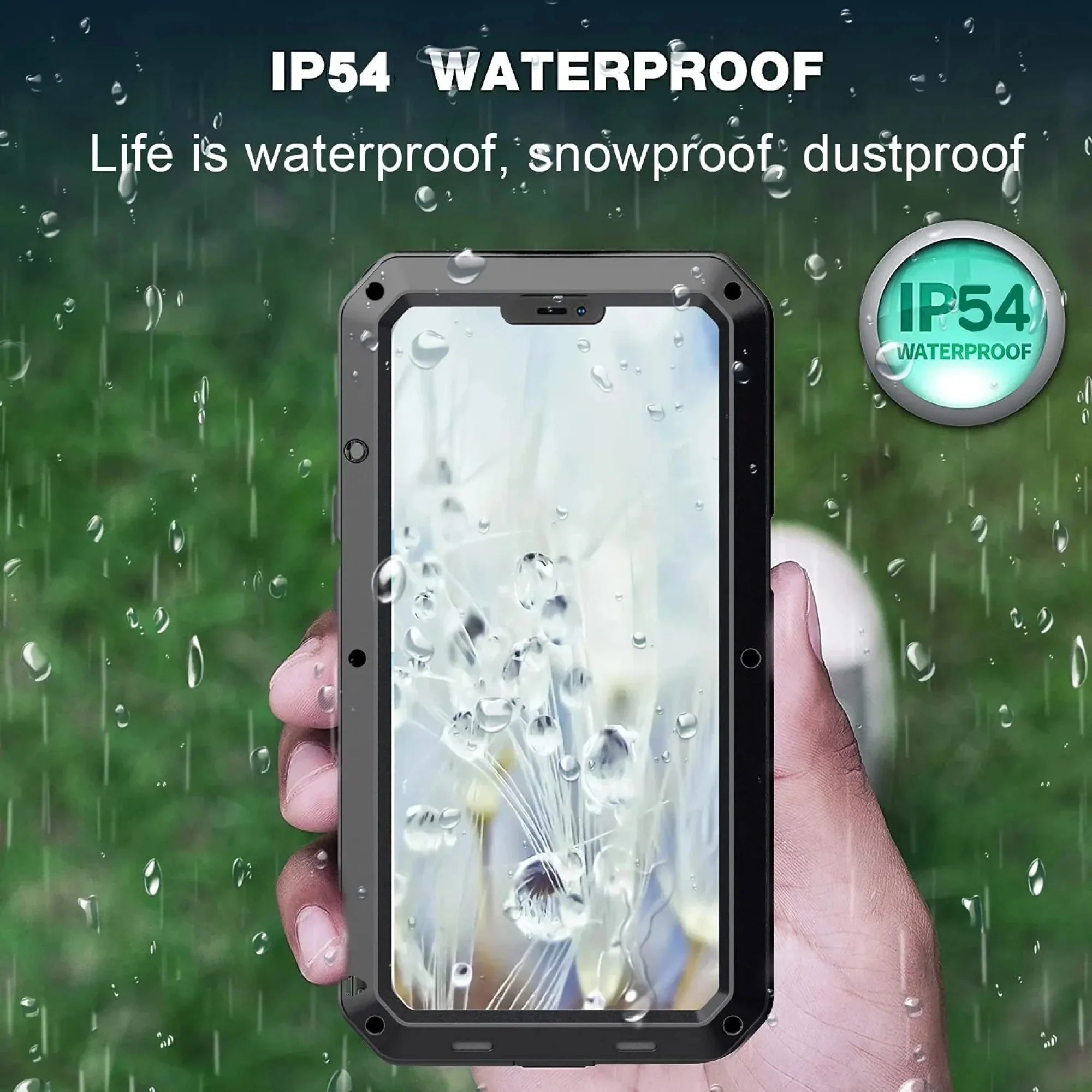 Rugged and (Silver) iPhone Travel Heavy Protection, Pro Shockproof Military Outdoor Grade Case Duty 11 Aluminum Metal Gorilla Resistant Glass Scratch