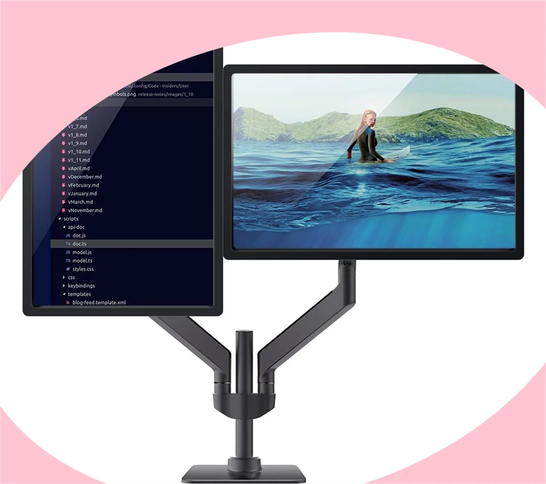 Monitor Premium Dual Stand