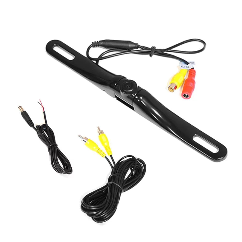 KWV140BT Pioneer License Mount 50' SPKR(Pair) Pioneer Car BT 200W 2-Way Car 2-Way 4x6 Color Plate Camera, Wire Enrock SPKR(Pair), 16G with View Pyle 250W JVC 6x8" 2DIN Receiver SPKR & Rear Stereo