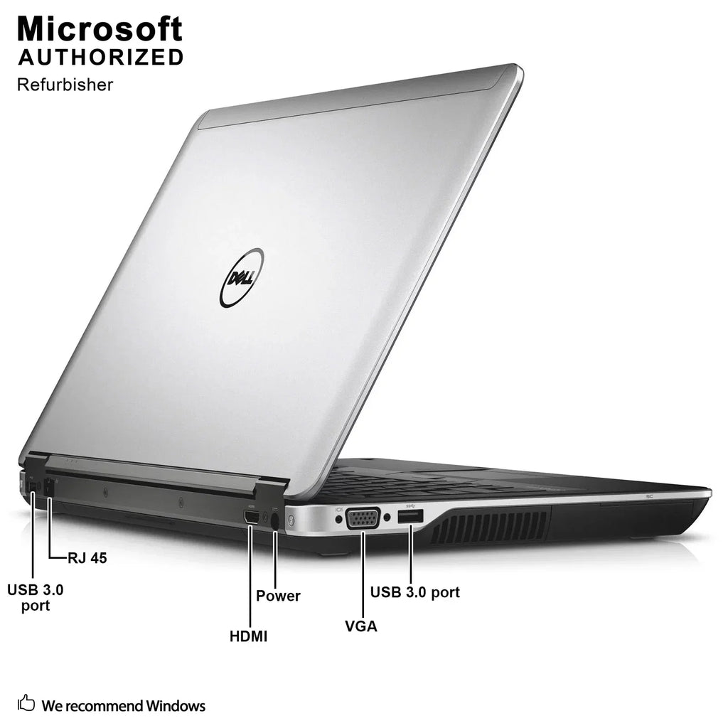 Latitude HDMI, Grade Dell 64 DVDVGA, Business Used I3-4000M E6440 A 14 DDR3L, 10 2.4GHZ, SSD, 512G Pro Core 16G Laptop, Windows Intel Bit-Multi-Language(EN/ES/FR)