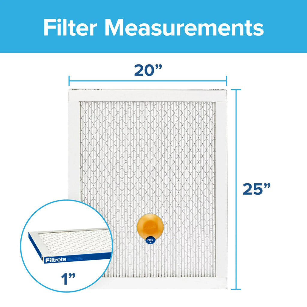 & HVAC Filtrete Home Premium Smart Filter, 2200 1 Pollutants 1 x Filter and MPR, inch Air Allergen x Furnace 20 25