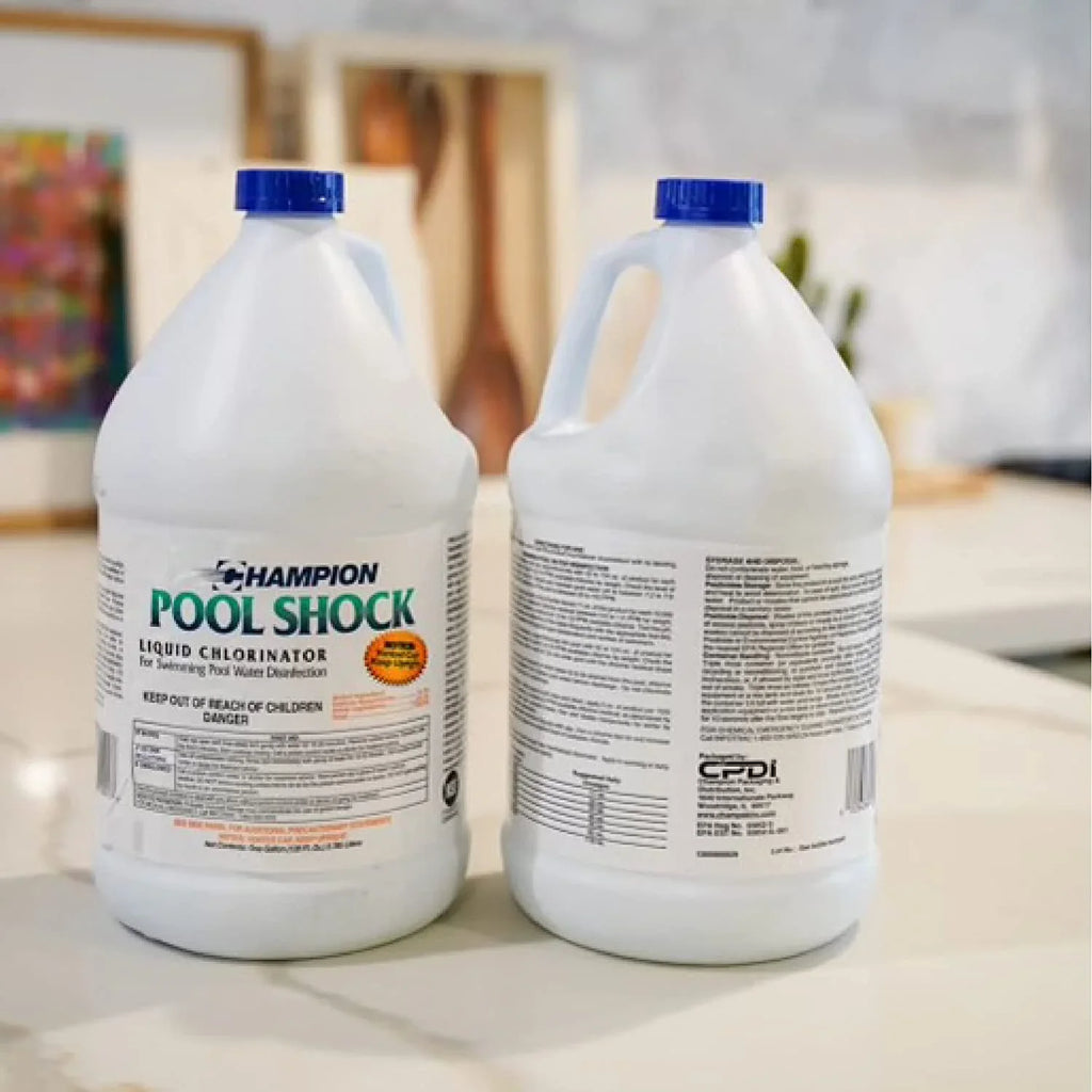 12.5% - (Case Gallons) Pool 1 Liquid Hypochlorite Chlorine Shock - Sodium