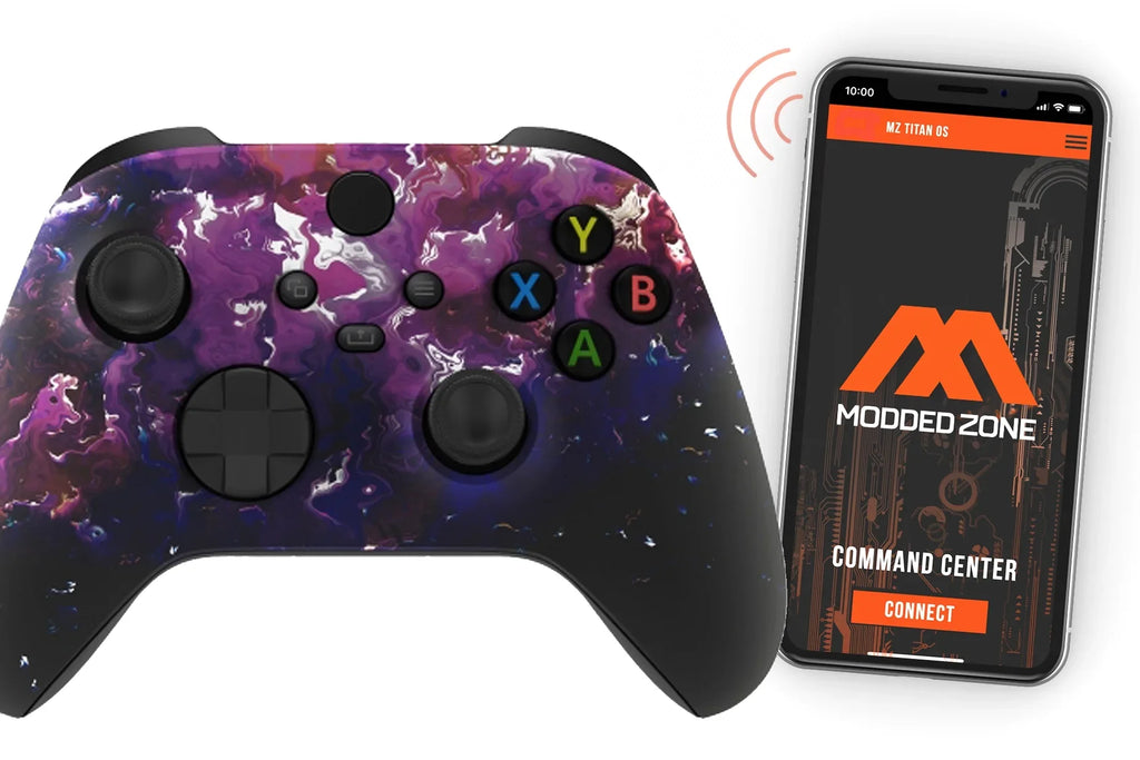 Modded Rapid Warzone Custom Fire "Lava" mods. SMART Controller.FPS Xbox One COD X