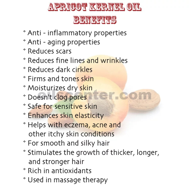 Virgin Apricot Oil Raw Kernel Organic 32 Pure Pressed oz Natural Unrefined Cold