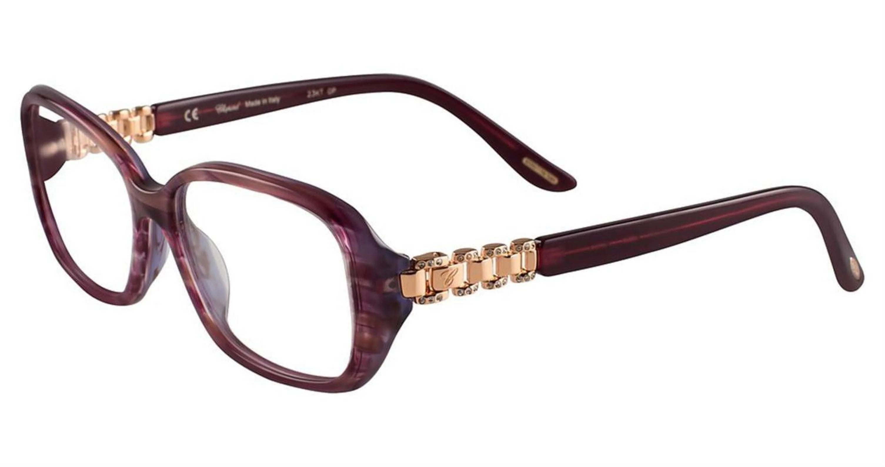 Stripe Purple VCH 06Xd S 155 Eyeglasses Chopard