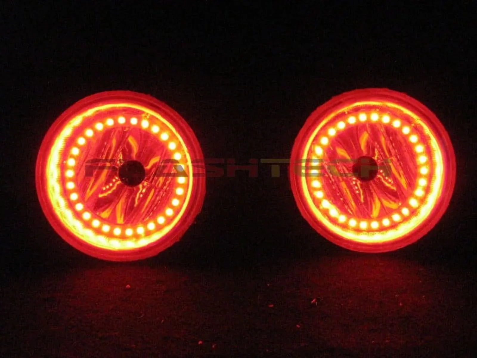 Fusion Wifi Remote LED Dodge Halo Kit Change with Flashtech Color Light RGB Ring Fog Caliber 07-12 Color for Multi V.3