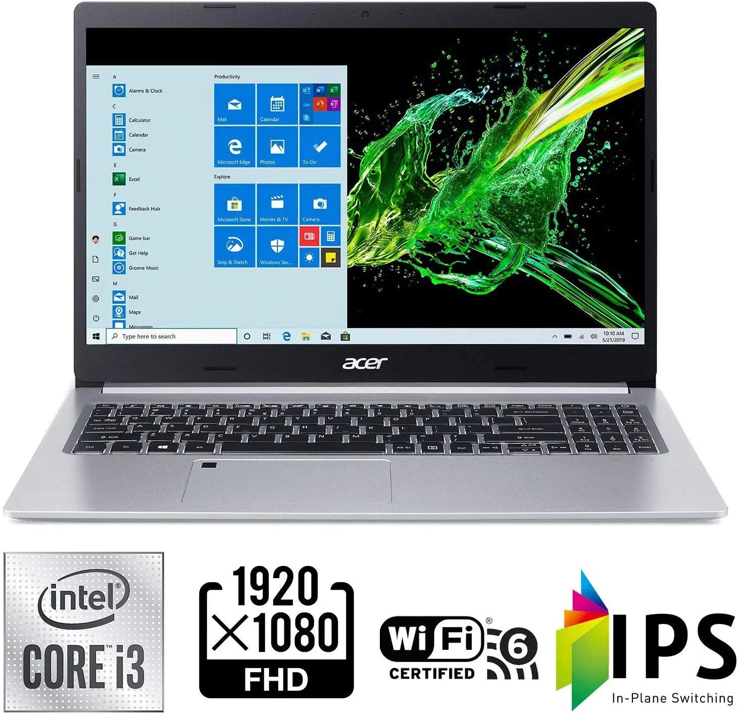 '+ (Accessory 5 Acer Bundle) Aspire (A515-55-35SE)