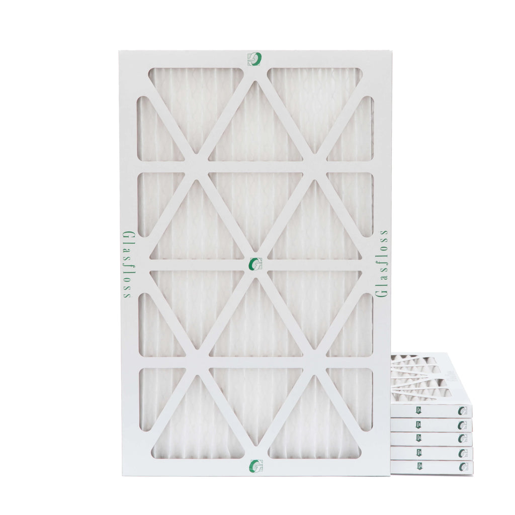 24-1/2 x 12x25x1 Pack Filters by 7/9 x Glasfloss. 11-1/2 6 Actual Size: 10 of MERV Pleated Air