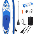 Deck, Ultra-Light Board Fin x for Paddling Premium Paddle Up Inflatable Stand Accessories, 30'' Bottom x 10' SUP SUP, Non-Slip 6''