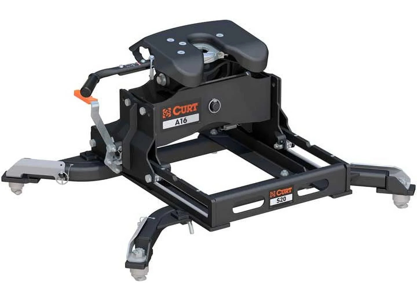 Ram 2500, lbs, A16 Select Bed Puck 6.5-Foot Hitch, 16,000 16056 Wheel 3500, System 5th Slider CURT
