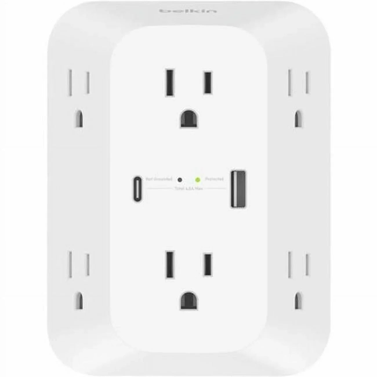 (wall output - connectors: protector 8 - - Belkin AC mountable) Surge