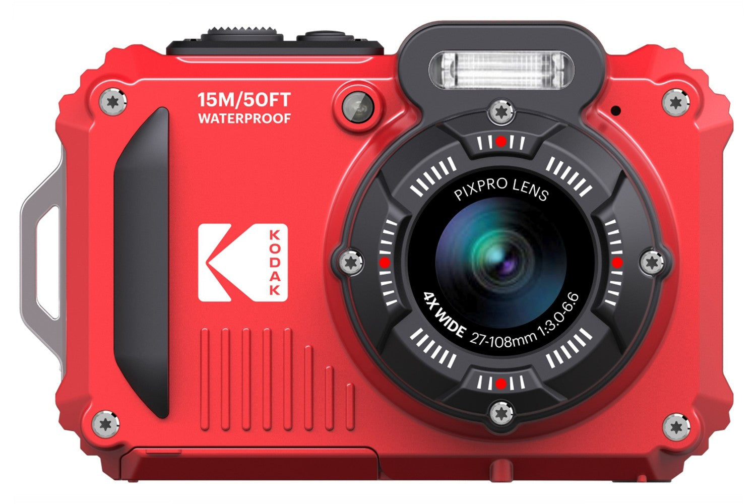 LED Camera Kodak 32GB PIXPRO Battery (Red)+ Extra Digital Kit - WPZ2 +