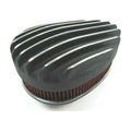 Cleaner & Carb, Element Drop Black Finned Single Washable with Tear Air