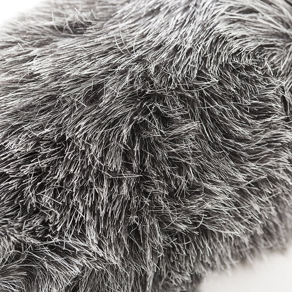 To Dark Microphones [27cm] Ws-g270 Up Diameter Windscreen Long - Movo Rigid 18-23mm And Gray For Furry 10.6" In