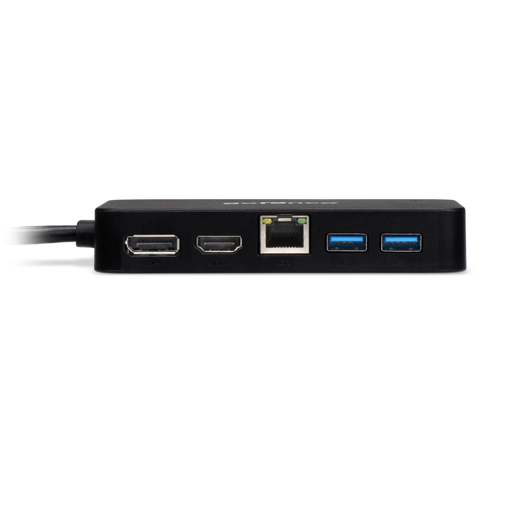 Pro, Adapter PC Dock/Docking Output and Gigabit with to DisplayPort, DisplayPort(Thunderbolt or Thunderbolt and Ethernet HDMI, Hub MacBook for 2 - Video HDMI DP Station Surface gofanco 2) 3.0 USB Mini