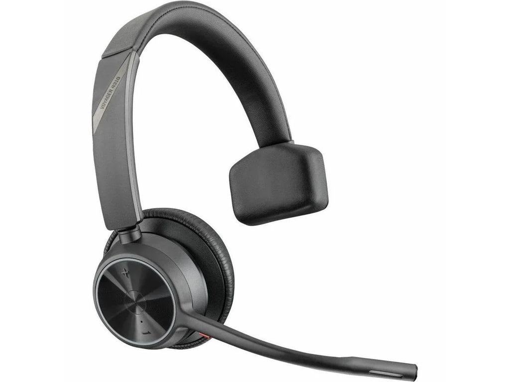 Ear-cup - - Assistant - - Wireless - 298.6 Headset kHz Voyager Hz - Electret Mono - - Charge Bluetooth with Monaural Over-the-head, - - Poly Google 20 Siri, ft 20 On-ear USB-C Condense... - 4310 Stand