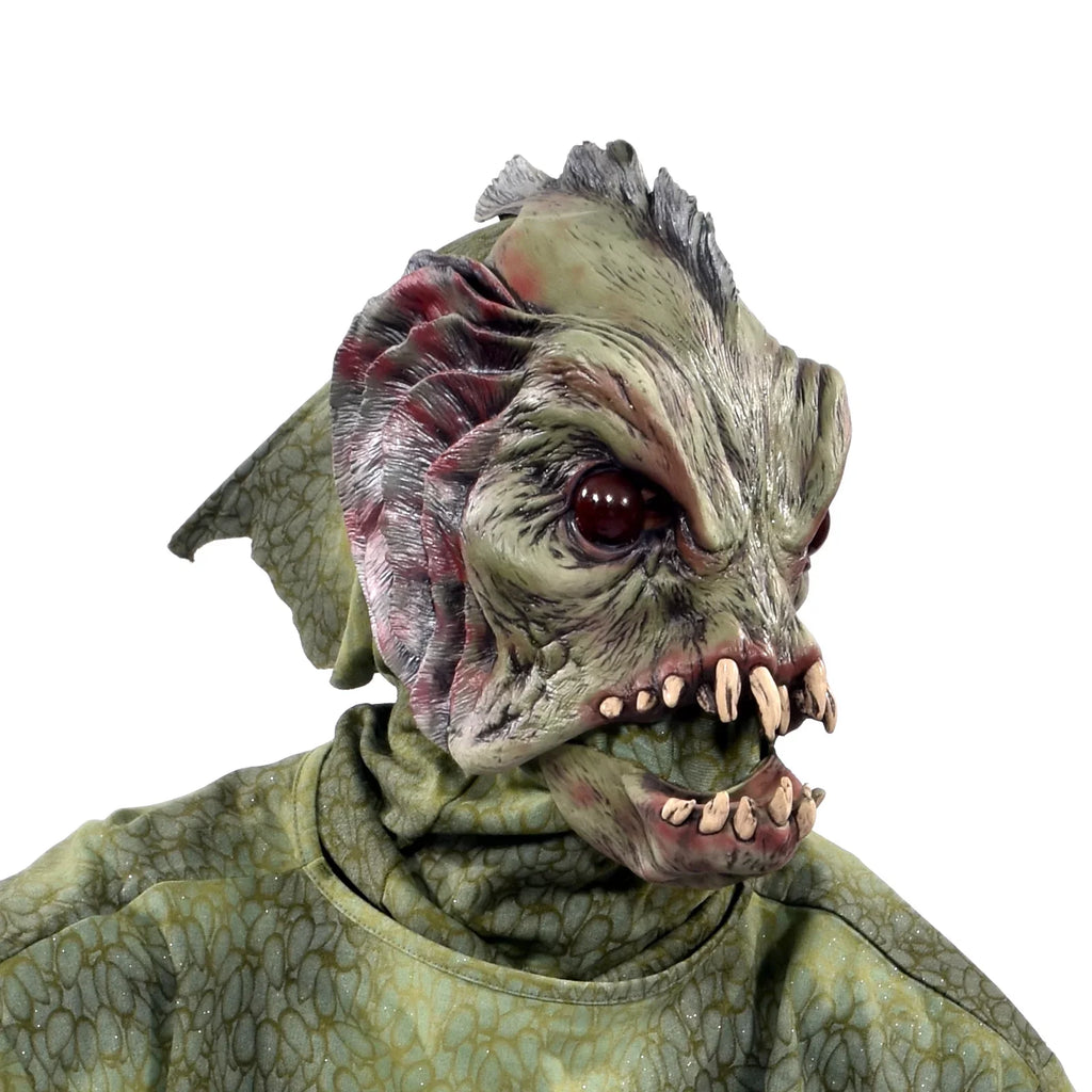 Mask Deep Halloween Sea Latex Costume Zagone (one size) Adult Studios Creature